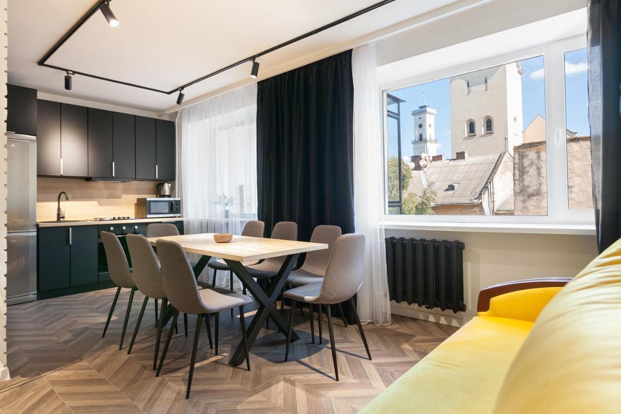 Leogrand Apartments On Svobody Avenue 6-8 Leopoli Esterno foto